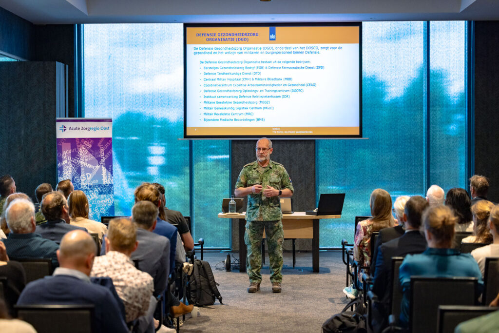 Afbeelding van Roadshow Defensie: samenwerken aan weerbare zorg